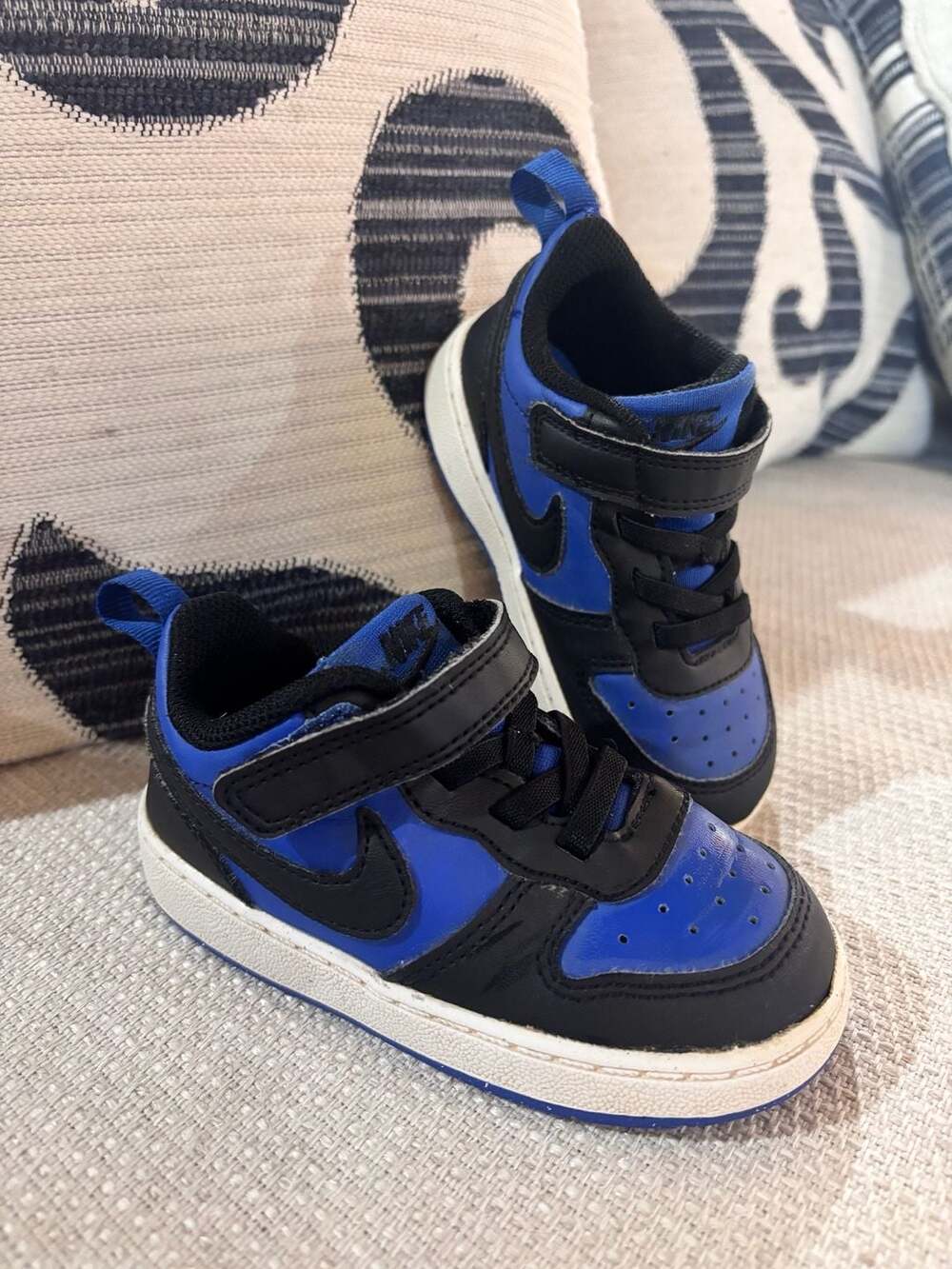 Nike Court Borough Low Recraft Toddler Black Blue